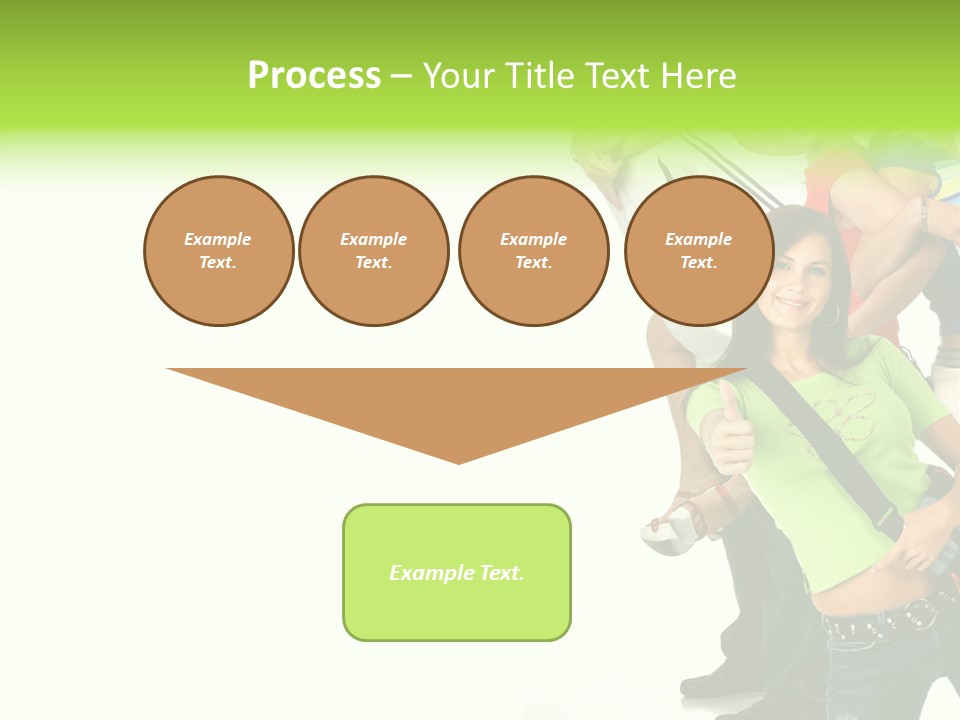 Woman Family Happiness PowerPoint Template