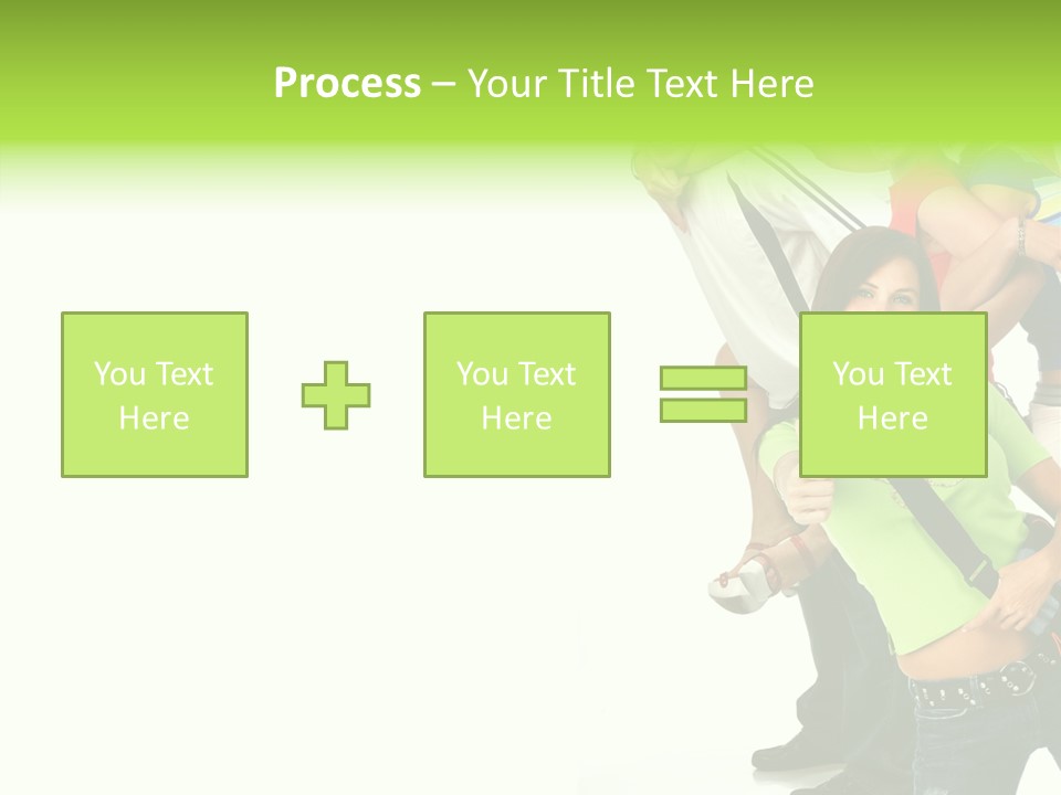 Woman Family Happiness PowerPoint Template