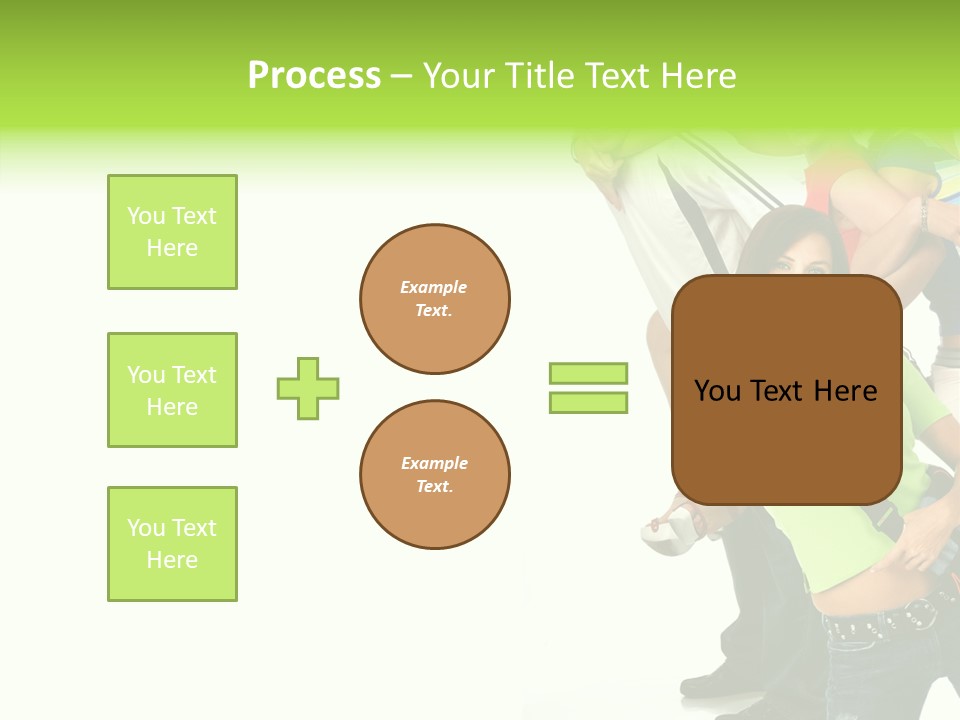 Woman Family Happiness PowerPoint Template