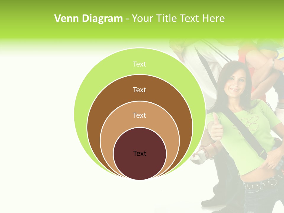 Woman Family Happiness PowerPoint Template