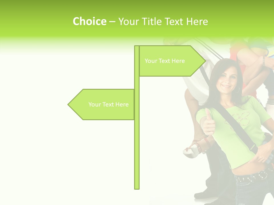 Woman Family Happiness PowerPoint Template