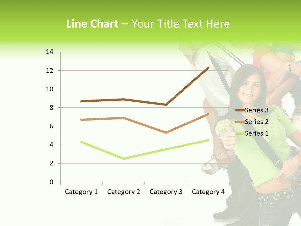 Woman Family Happiness PowerPoint Template