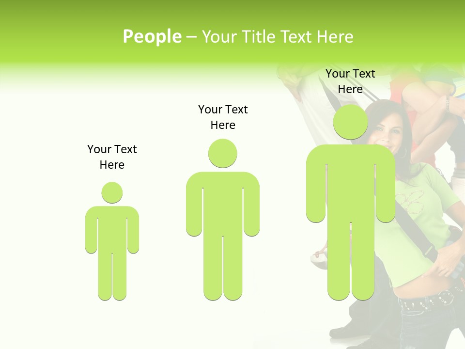 Woman Family Happiness PowerPoint Template