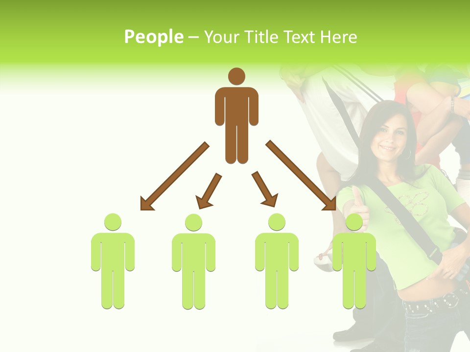 Woman Family Happiness PowerPoint Template