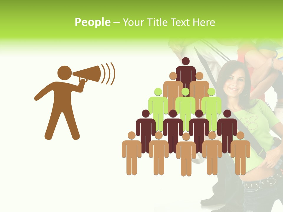 Woman Family Happiness PowerPoint Template