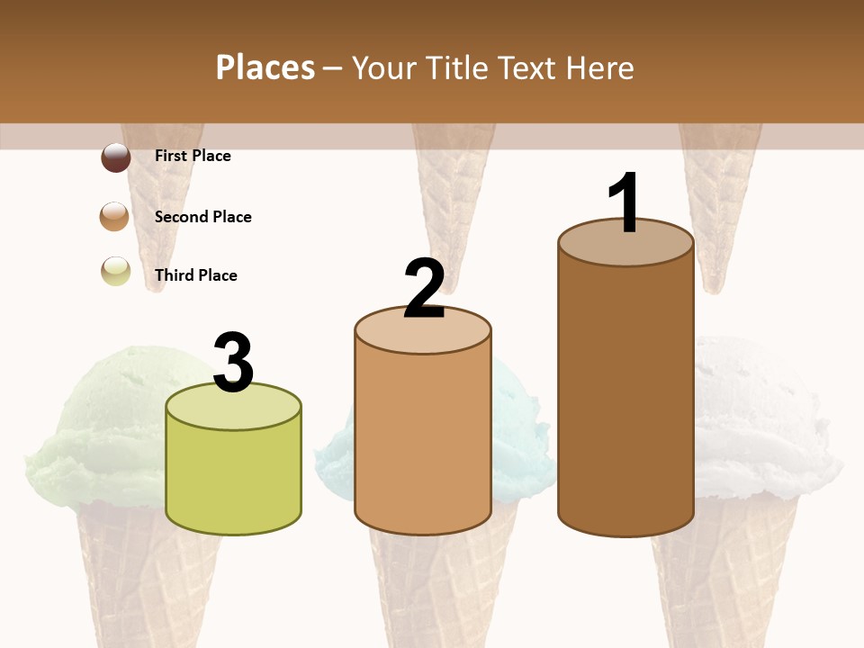 Cone Frio Shake PowerPoint Template