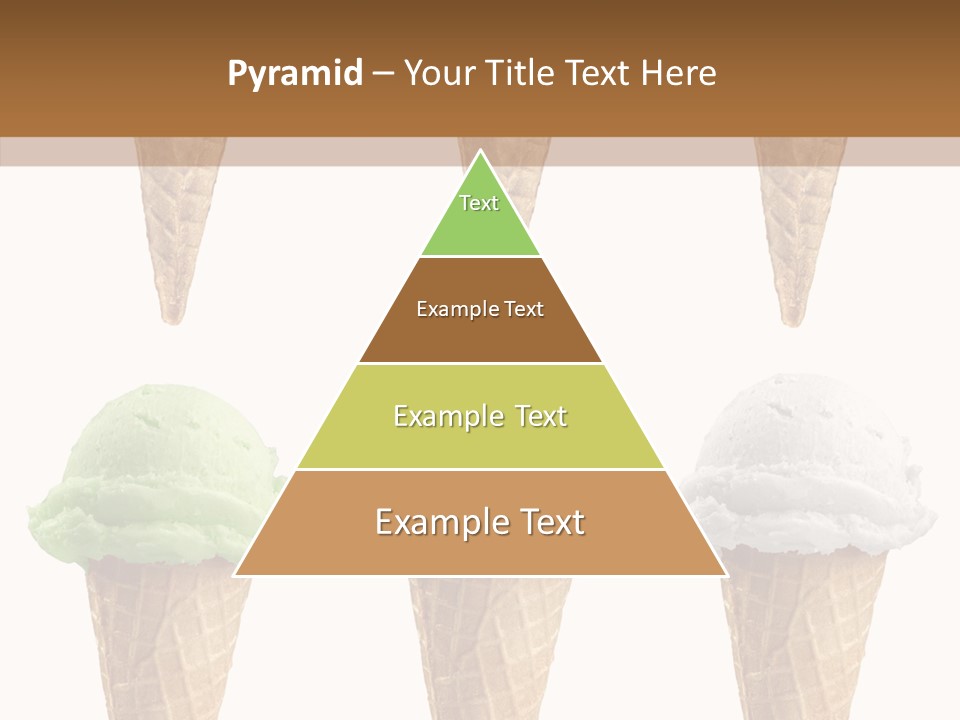 Cone Frio Shake PowerPoint Template