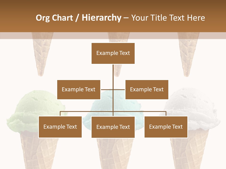 Cone Frio Shake PowerPoint Template