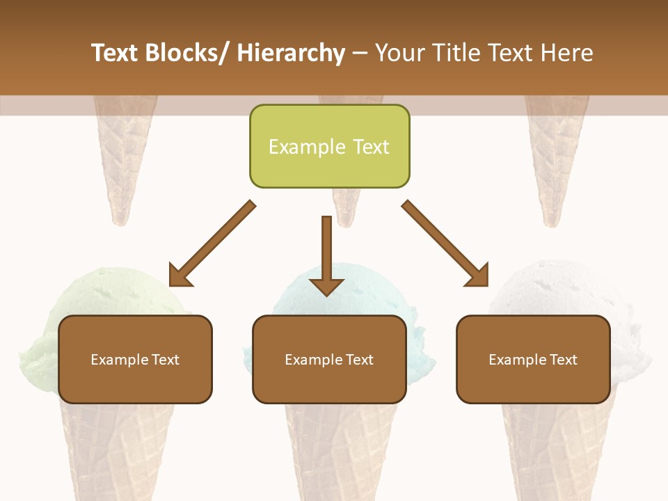 Cone Frio Shake PowerPoint Template