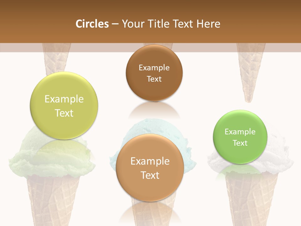 Cone Frio Shake PowerPoint Template