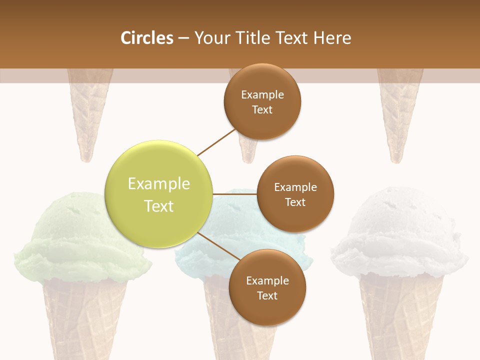 Cone Frio Shake PowerPoint Template