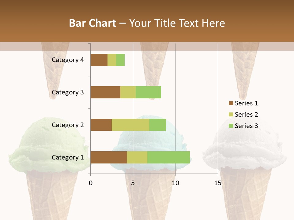 Cone Frio Shake PowerPoint Template