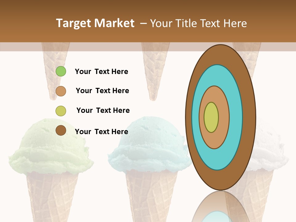 Cone Frio Shake PowerPoint Template