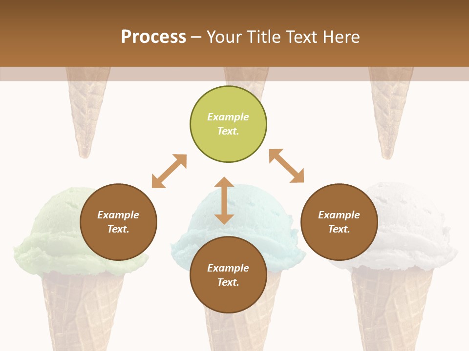 Cone Frio Shake PowerPoint Template