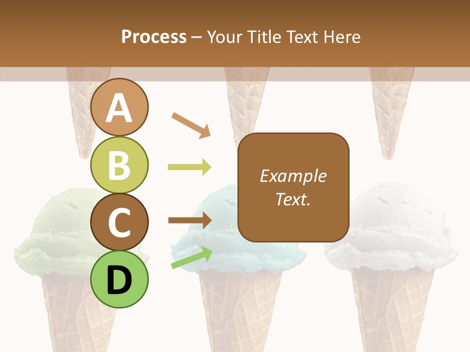 Cone Frio Shake PowerPoint Template