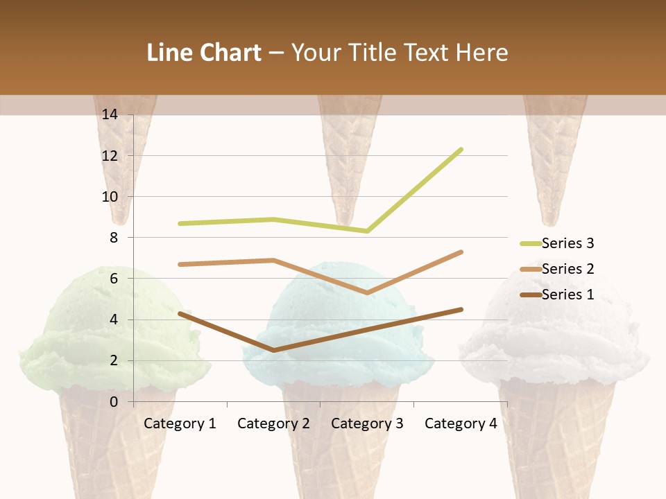 Cone Frio Shake PowerPoint Template