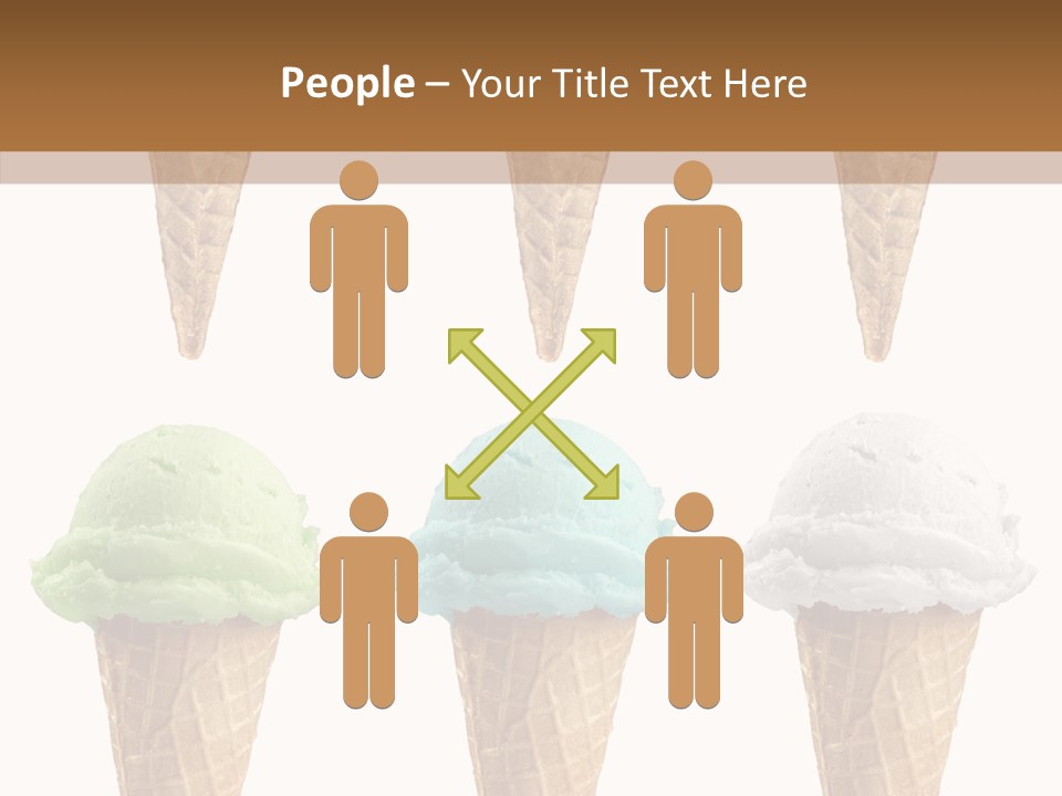 Cone Frio Shake PowerPoint Template