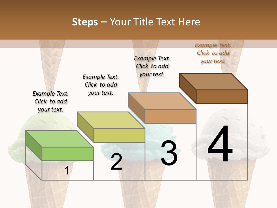 Cone Frio Shake PowerPoint Template