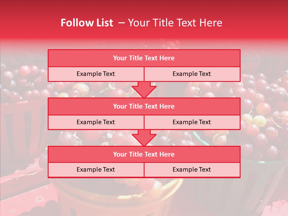 Bushels Many Juicy PowerPoint Template
