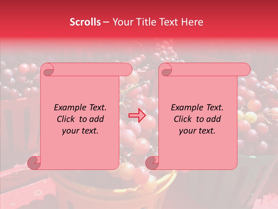 Bushels Many Juicy PowerPoint Template