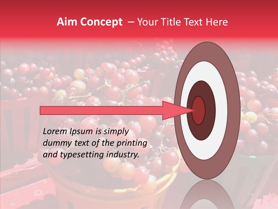 Bushels Many Juicy PowerPoint Template