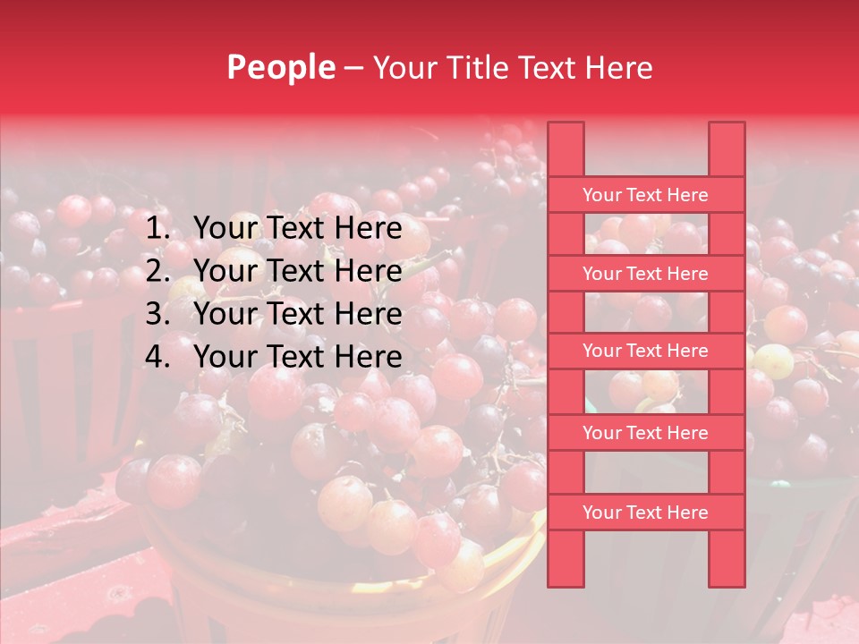 Bushels Many Juicy PowerPoint Template