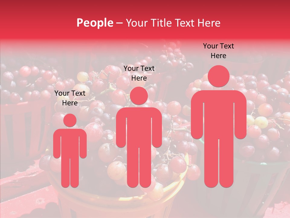 Bushels Many Juicy PowerPoint Template