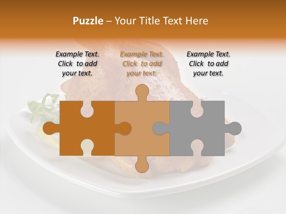 Dish Brown Gastronomy PowerPoint Template