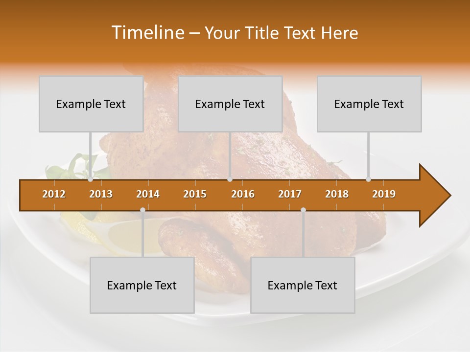 Dish Brown Gastronomy PowerPoint Template