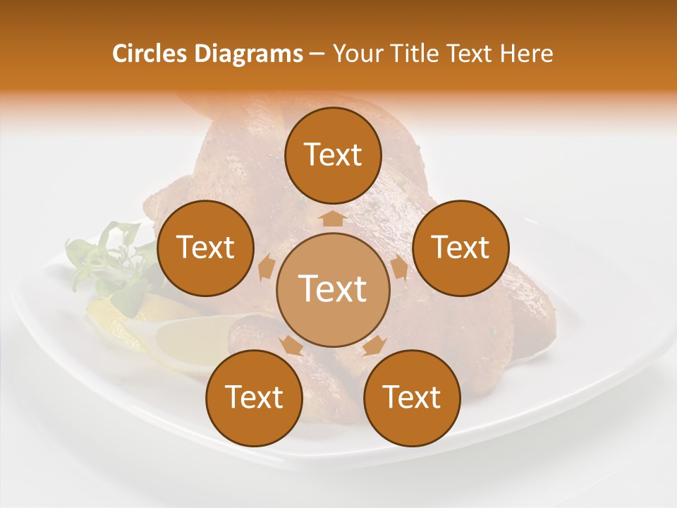 Dish Brown Gastronomy PowerPoint Template
