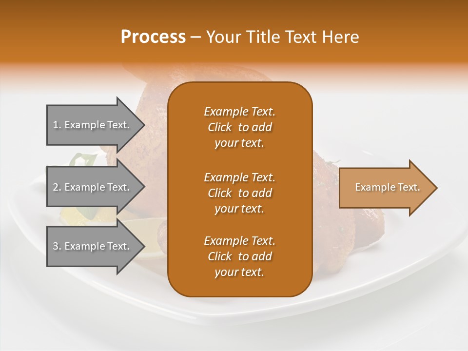 Dish Brown Gastronomy PowerPoint Template