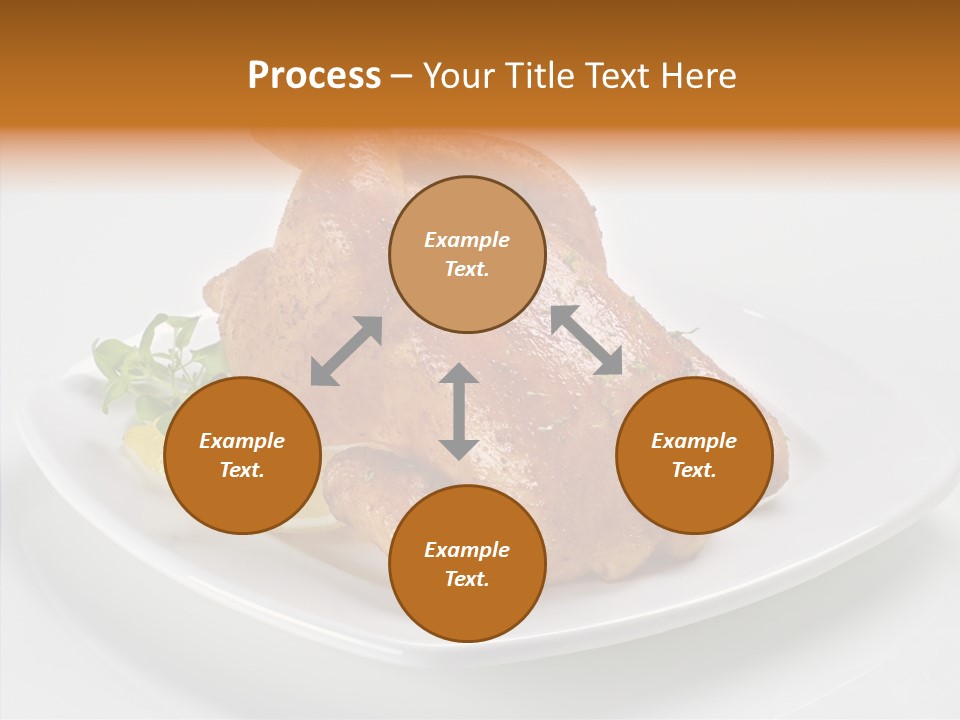 Dish Brown Gastronomy PowerPoint Template