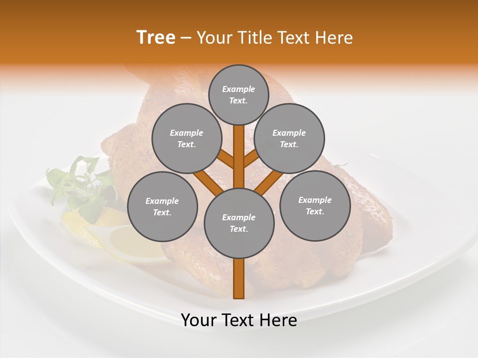 Dish Brown Gastronomy PowerPoint Template