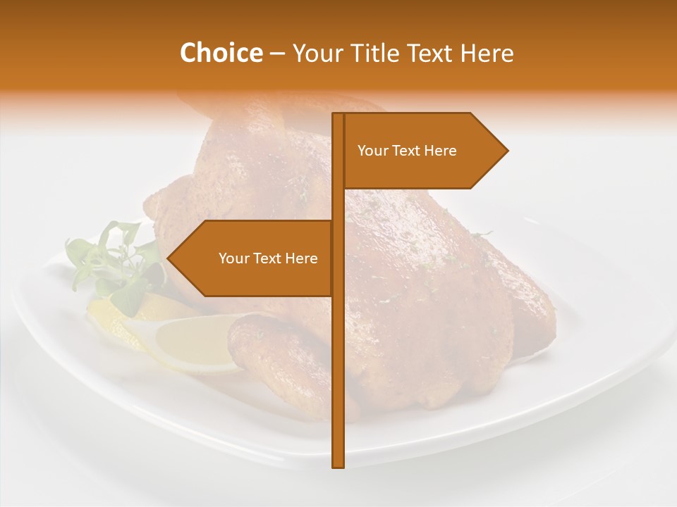 Dish Brown Gastronomy PowerPoint Template