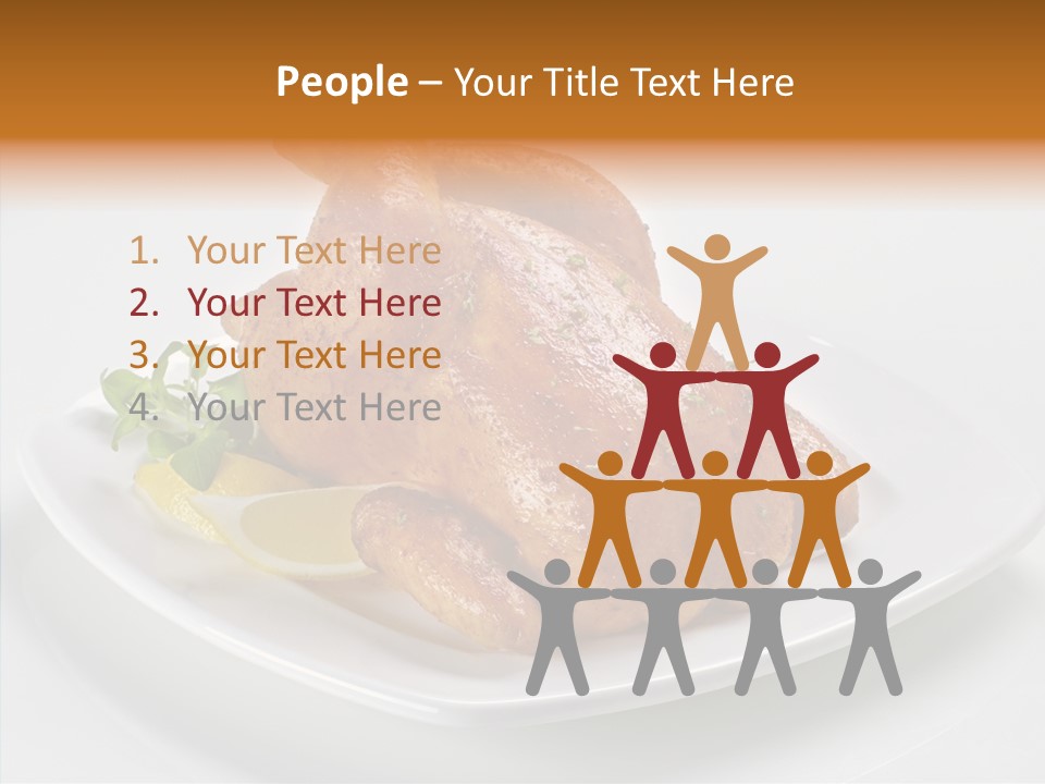 Dish Brown Gastronomy PowerPoint Template
