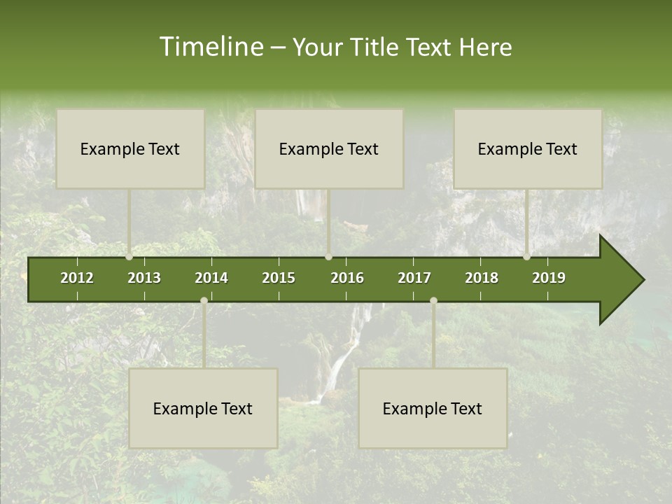 Drop Fresh Trip PowerPoint Template