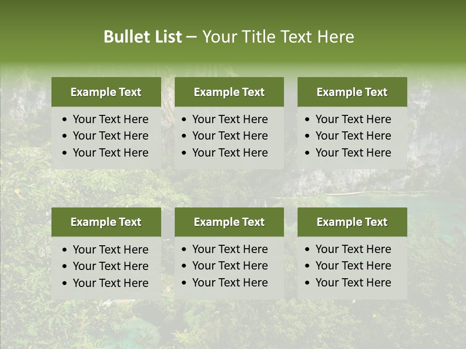 Drop Fresh Trip PowerPoint Template