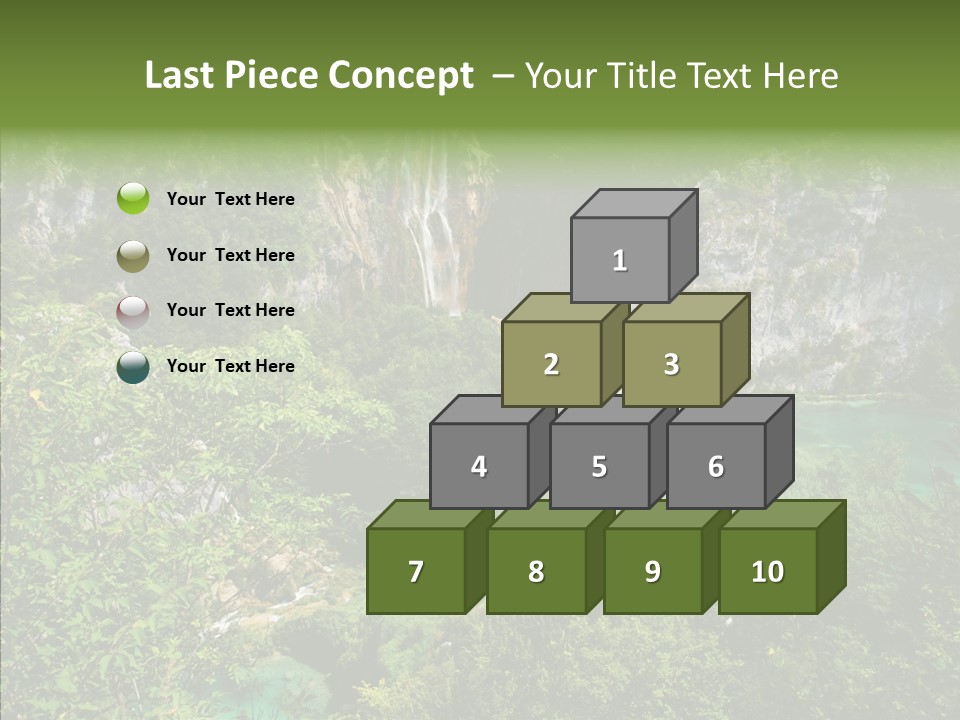 Drop Fresh Trip PowerPoint Template