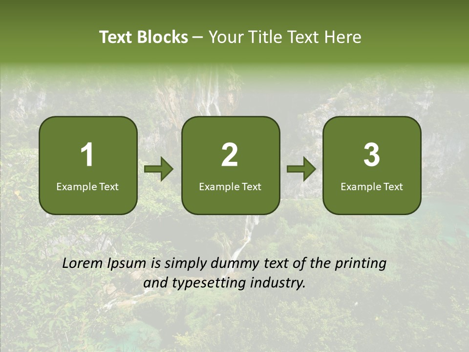 Drop Fresh Trip PowerPoint Template