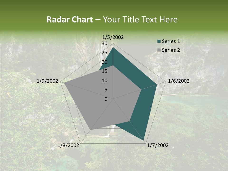 Drop Fresh Trip PowerPoint Template