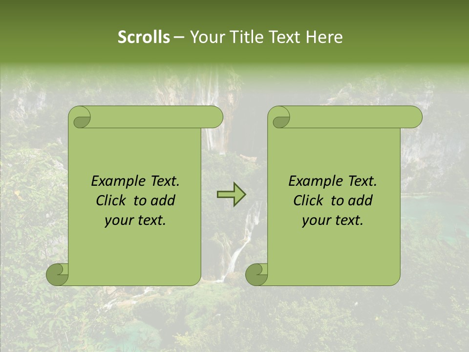Drop Fresh Trip PowerPoint Template