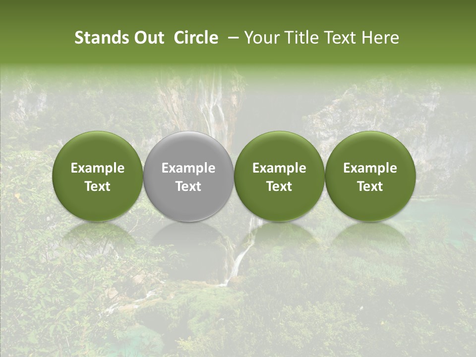 Drop Fresh Trip PowerPoint Template