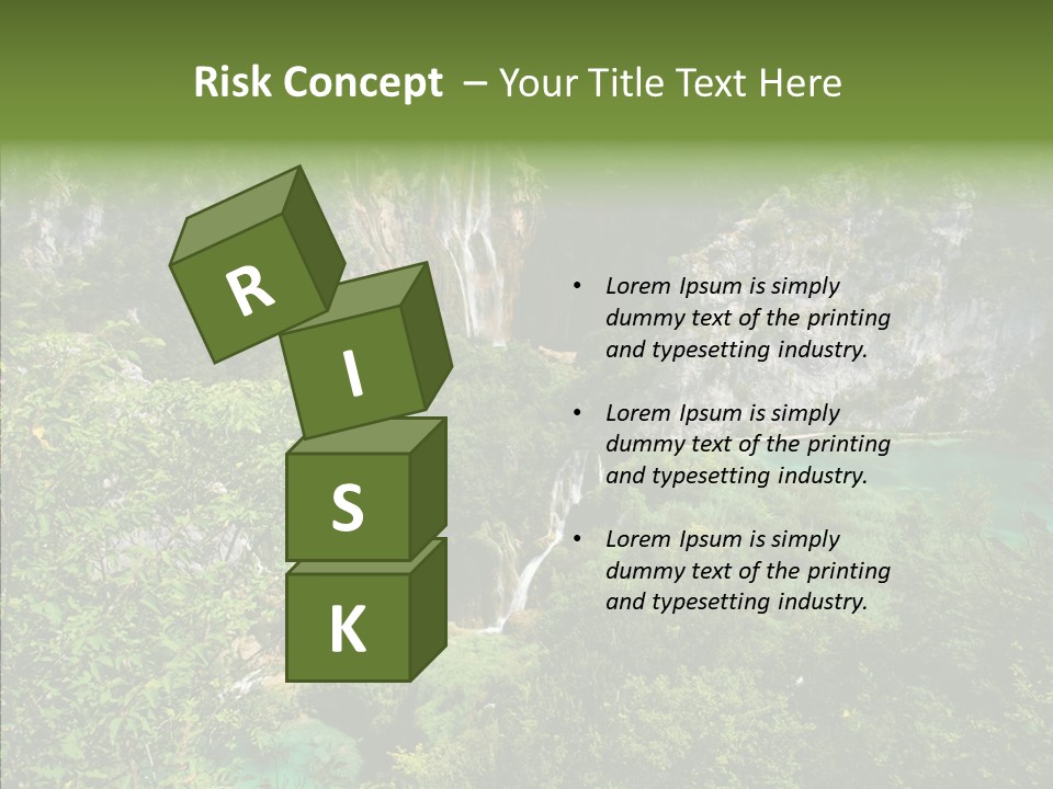 Drop Fresh Trip PowerPoint Template