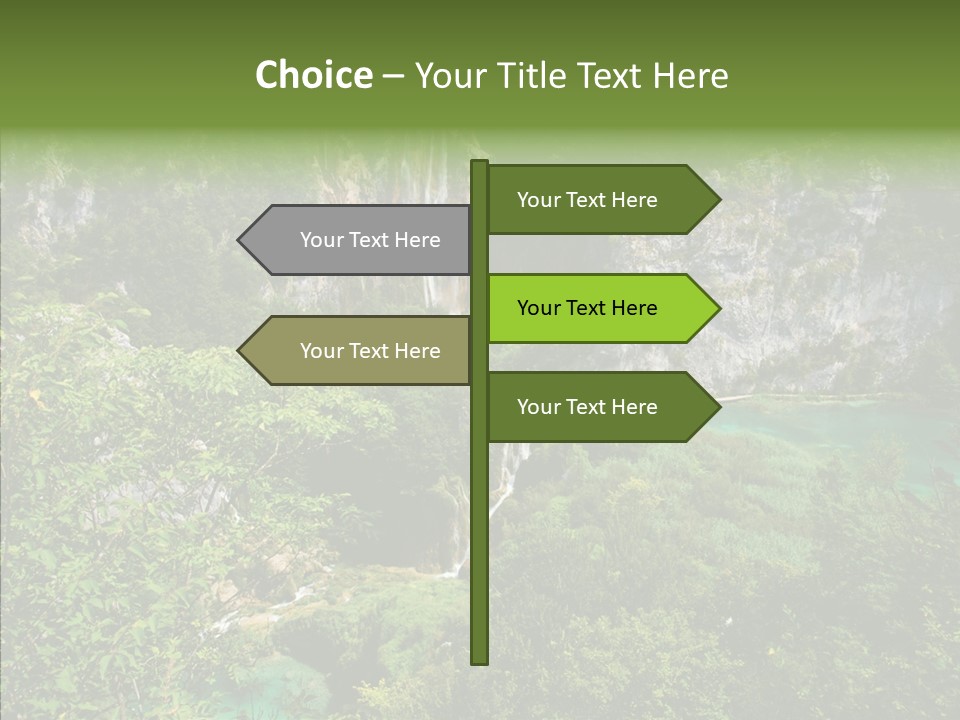 Drop Fresh Trip PowerPoint Template