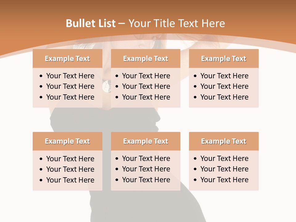 Expression Female Seductive PowerPoint Template