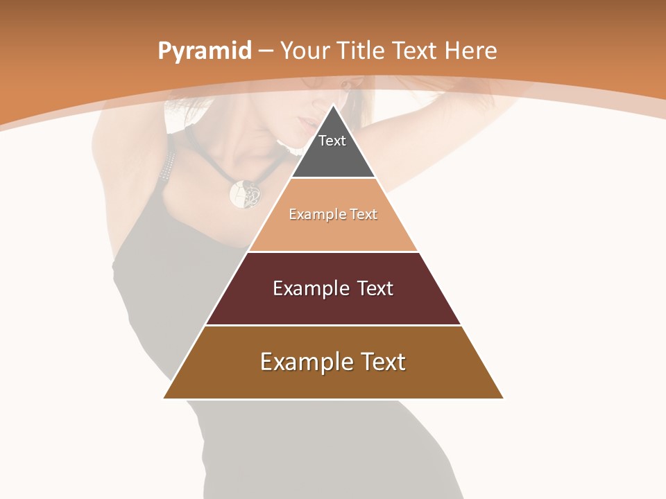 Expression Female Seductive PowerPoint Template