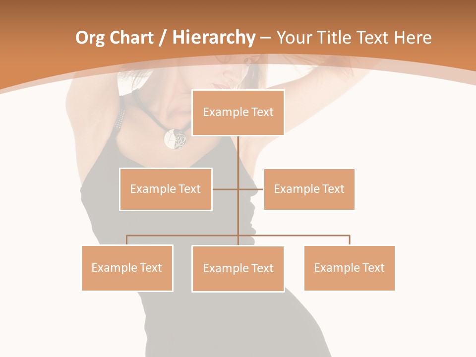 Expression Female Seductive PowerPoint Template