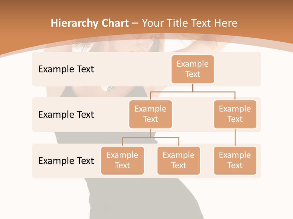 Expression Female Seductive PowerPoint Template