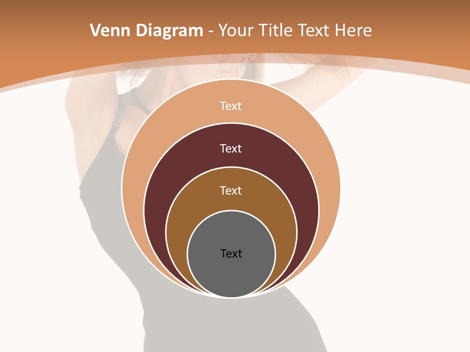 Expression Female Seductive PowerPoint Template