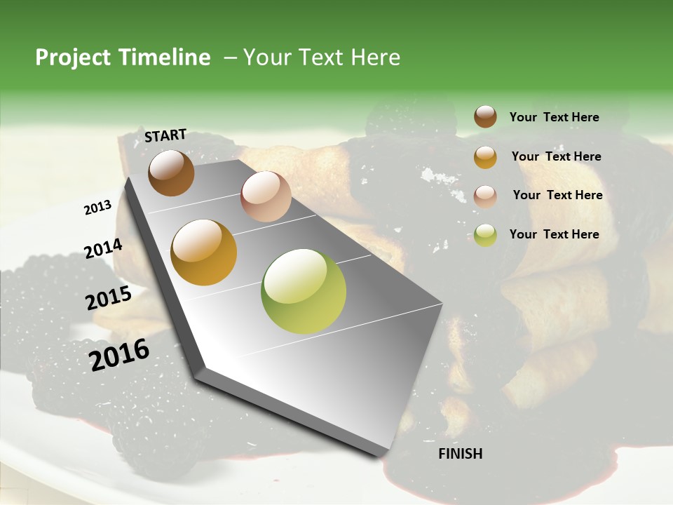 Plate Garnish Tasty PowerPoint Template